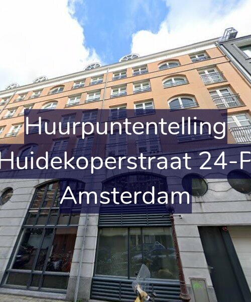 Foto gevel Huurpuntentelling voor Huidekoperstraat 24-P, Amsterdam