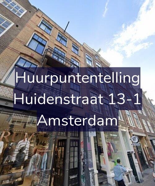 Foto gevel Huurpuntentelling voor Huidenstraat 13-1, Amsterdam
