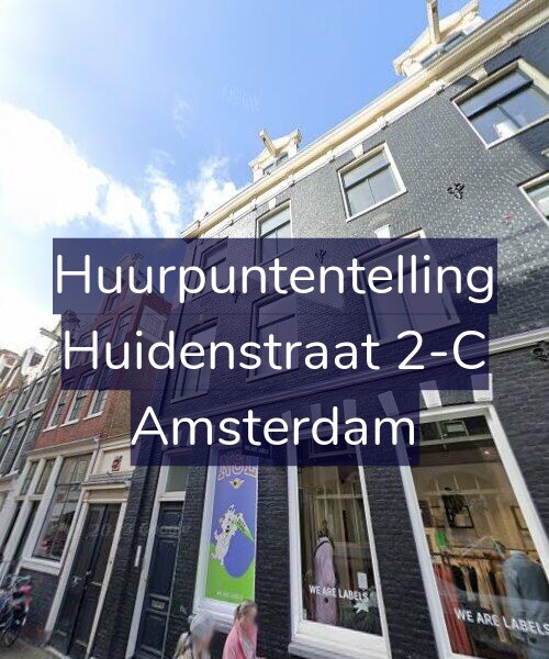 Foto gevel Huurpuntentelling voor Huidenstraat 2-C, Amsterdam