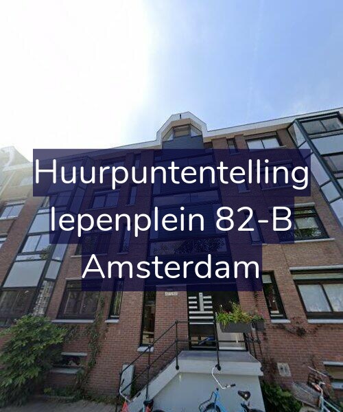 Foto gevel Huurpuntentelling voor Iepenplein 82-B, Amsterdam