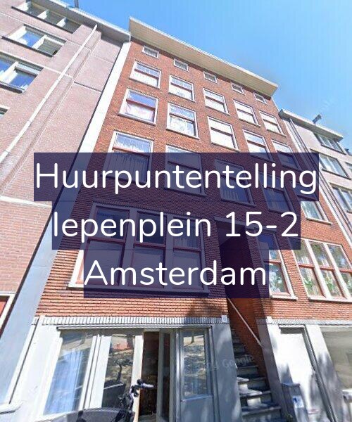 Foto gevel Huurpuntentelling voor Iepenplein 15-2, Amsterdam