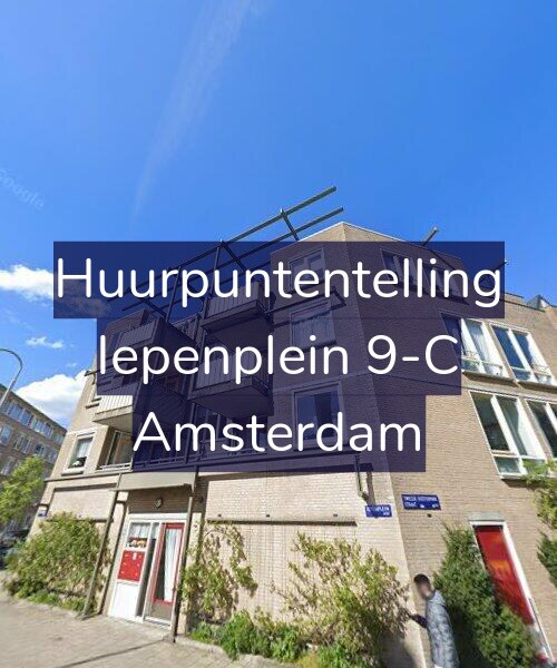 Foto gevel Huurpuntentelling voor Iepenplein 9-C, Amsterdam