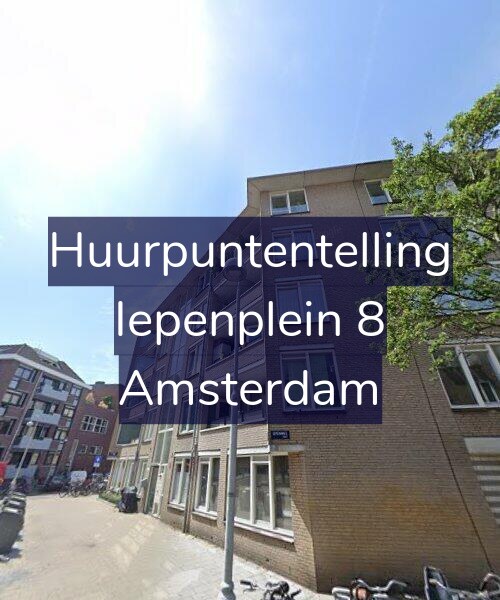 Foto gevel Huurpuntentelling voor Iepenplein 8, Amsterdam