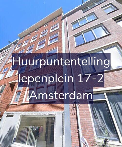Foto gevel Huurpuntentelling voor Iepenplein 17-2, Amsterdam