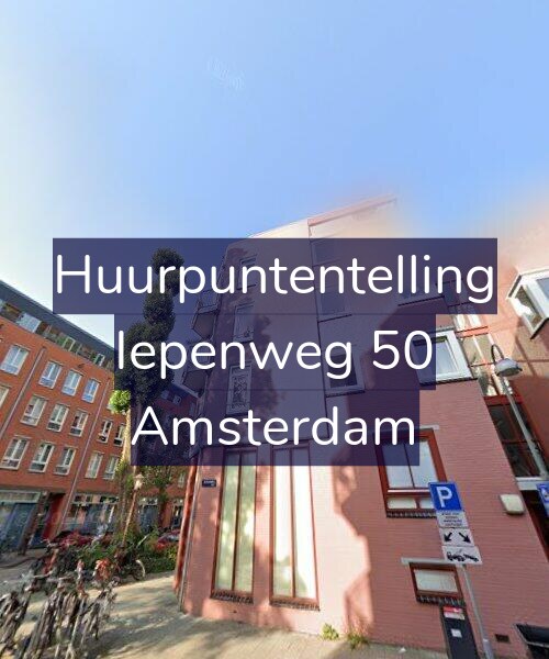 Foto gevel Huurpuntentelling voor Iepenweg 50, Amsterdam