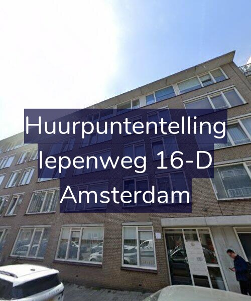 Foto gevel Huurpuntentelling voor Iepenweg 16-D, Amsterdam