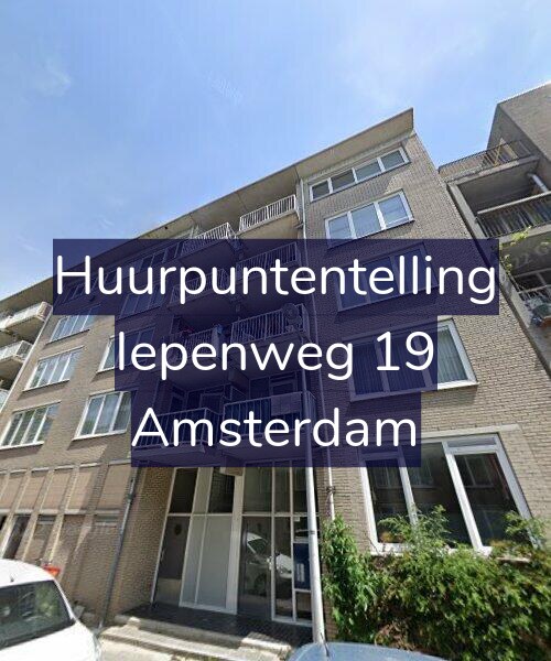 Foto gevel Huurpuntentelling voor Iepenweg 19, Amsterdam