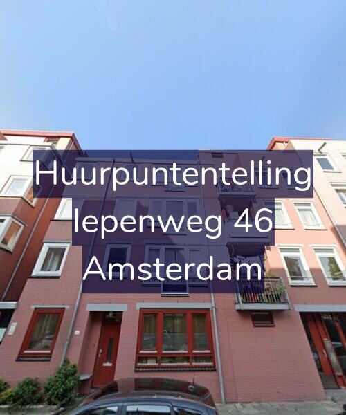 Foto gevel Huurpuntentelling voor Iepenweg 46, Amsterdam