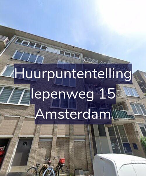 Foto gevel Huurpuntentelling voor Iepenweg 15, Amsterdam