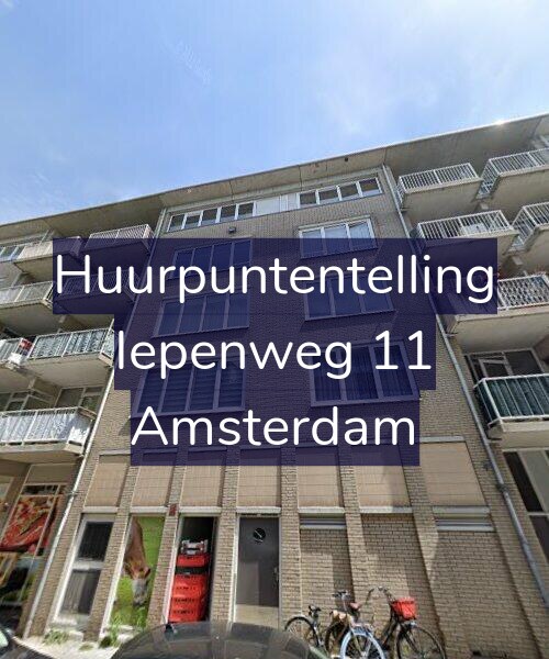 Foto gevel Huurpuntentelling voor Iepenweg 11, Amsterdam
