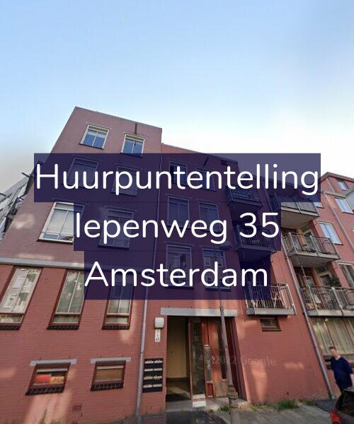 Foto gevel Huurpuntentelling voor Iepenweg 35, Amsterdam