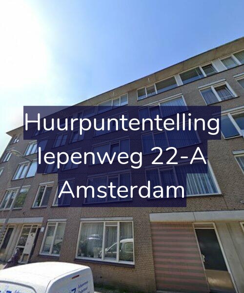 Foto gevel Huurpuntentelling voor Iepenweg 22-A, Amsterdam