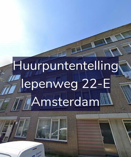 Foto gevel Huurpuntentelling voor Iepenweg 22-E, Amsterdam