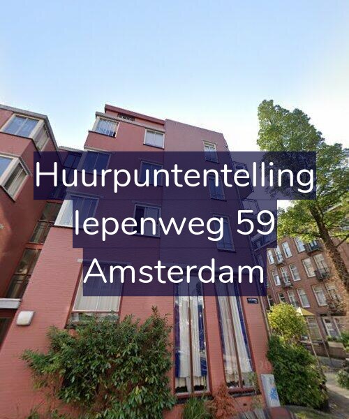 Foto gevel Huurpuntentelling voor Iepenweg 59, Amsterdam