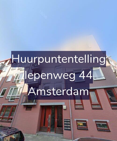 Foto gevel Huurpuntentelling voor Iepenweg 44, Amsterdam