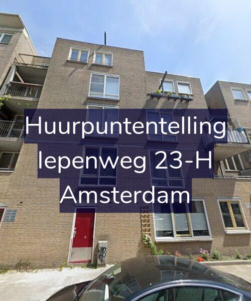Foto gevel Huurpuntentelling voor Iepenweg 23-H, Amsterdam