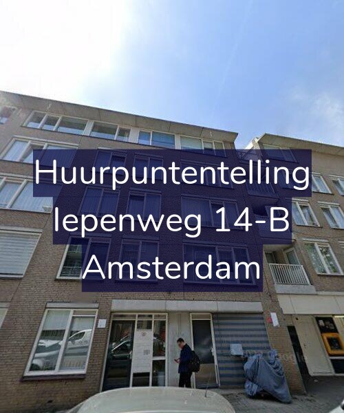 Foto gevel Huurpuntentelling voor Iepenweg 14-B, Amsterdam