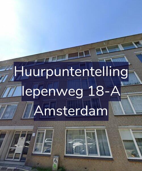 Foto gevel Huurpuntentelling voor Iepenweg 18-A, Amsterdam