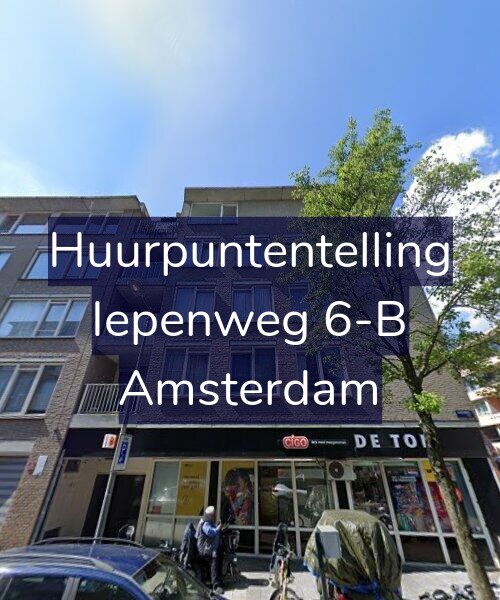 Foto gevel Huurpuntentelling voor Iepenweg 6-B, Amsterdam