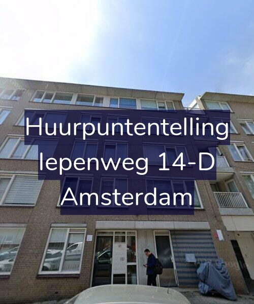 Foto gevel Huurpuntentelling voor Iepenweg 14-D, Amsterdam