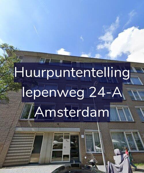 Foto gevel Huurpuntentelling voor Iepenweg 24-A, Amsterdam