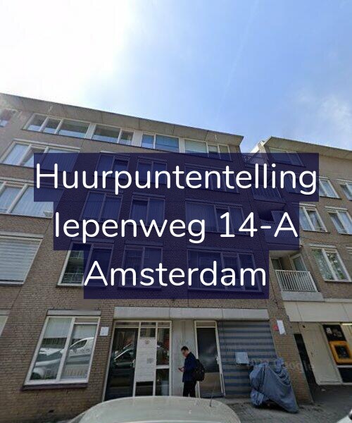 Foto gevel Huurpuntentelling voor Iepenweg 14-A, Amsterdam
