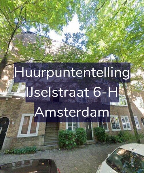 Foto gevel Huurpuntentelling voor IJselstraat 6-H, Amsterdam