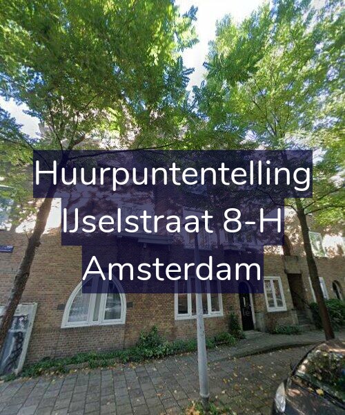 Foto gevel Huurpuntentelling voor IJselstraat 8-H, Amsterdam