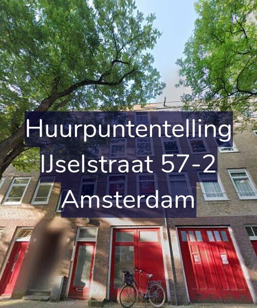 Foto gevel Huurpuntentelling voor IJselstraat 57-2, Amsterdam