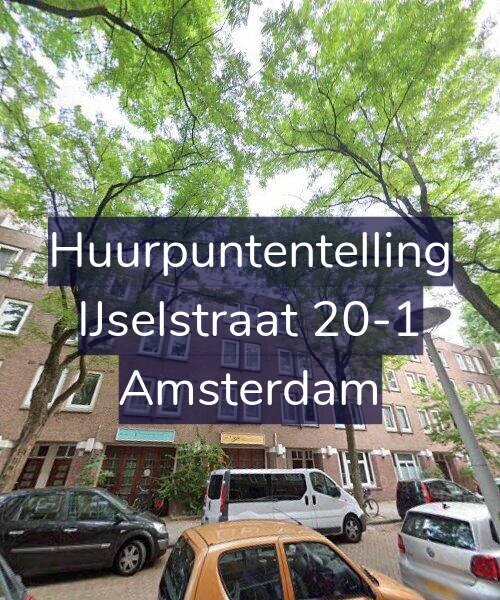 Foto gevel Huurpuntentelling voor IJselstraat 20-1, Amsterdam