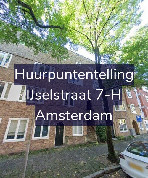 Foto gevel Huurpuntentelling voor IJselstraat 7-H, Amsterdam