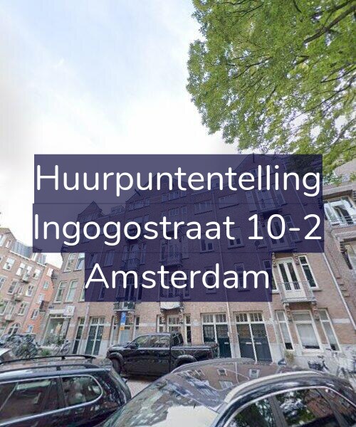 Foto gevel Huurpuntentelling voor Ingogostraat 10-2, Amsterdam