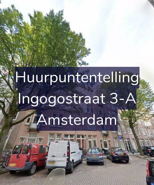 Foto gevel Huurpuntentelling voor Ingogostraat 3-A, Amsterdam