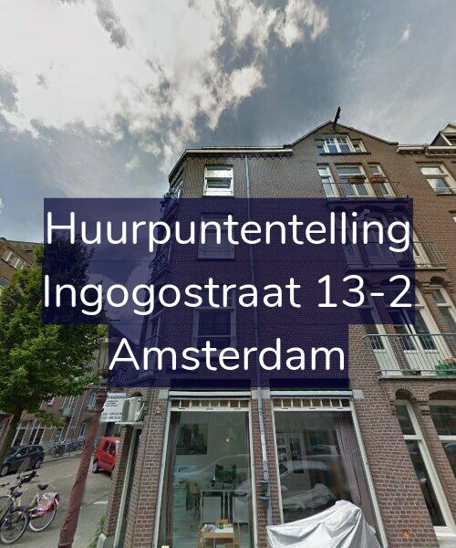 Foto gevel Huurpuntentelling voor Ingogostraat 13-2, Amsterdam