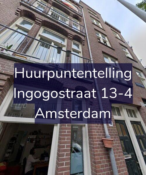 Foto gevel Huurpuntentelling voor Ingogostraat 13-4, Amsterdam