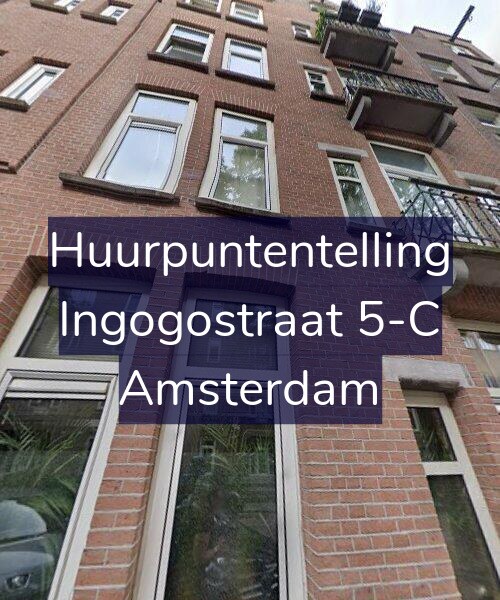 Foto gevel Huurpuntentelling voor Ingogostraat 5-C, Amsterdam