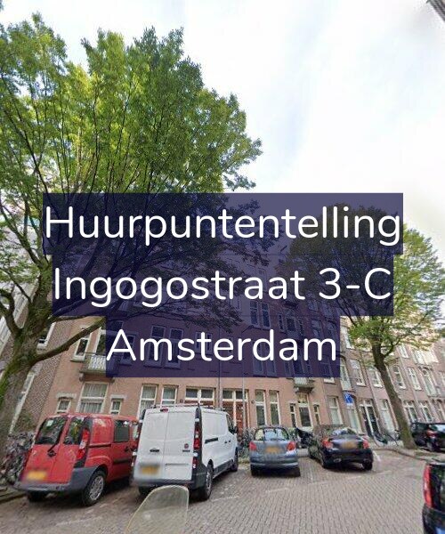 Foto gevel Huurpuntentelling voor Ingogostraat 3-C, Amsterdam