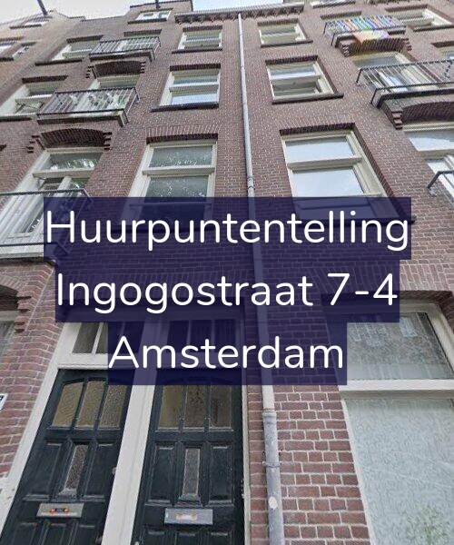 Foto gevel Huurpuntentelling voor Ingogostraat 7-4, Amsterdam