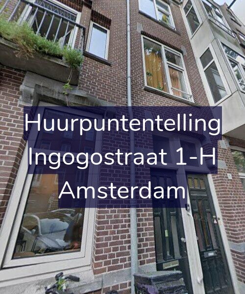 Foto gevel Huurpuntentelling voor Ingogostraat 1-H, Amsterdam