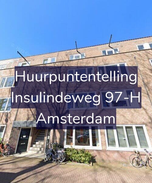 Foto gevel Huurpuntentelling voor Insulindeweg 97-H, Amsterdam