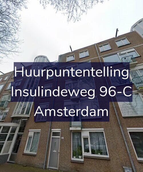 Foto gevel Huurpuntentelling voor Insulindeweg 96-C, Amsterdam