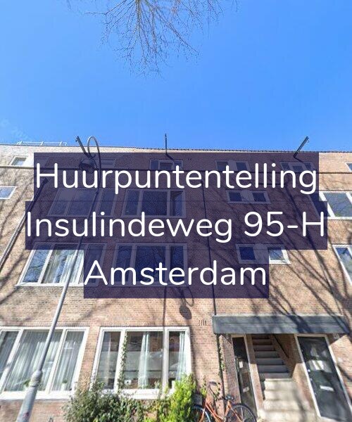 Foto gevel Huurpuntentelling voor Insulindeweg 95-H, Amsterdam
