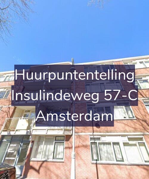 Foto gevel Huurpuntentelling voor Insulindeweg 57-C, Amsterdam