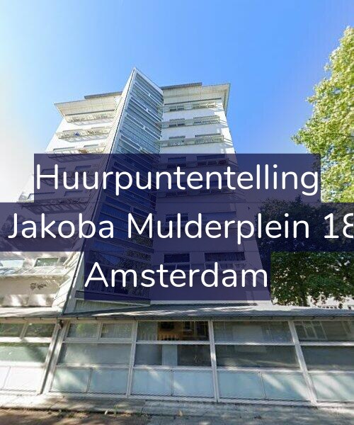 Foto gevel Huurpuntentelling voor Ir. Jakoba Mulderplein 188, Amsterdam