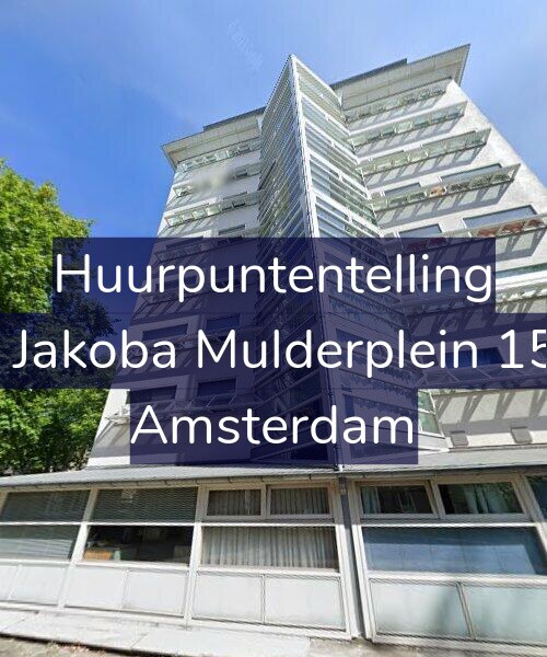 Foto gevel Huurpuntentelling voor Ir. Jakoba Mulderplein 150, Amsterdam