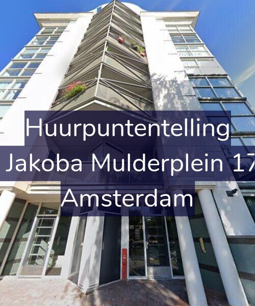 Foto gevel Huurpuntentelling voor Ir. Jakoba Mulderplein 174, Amsterdam