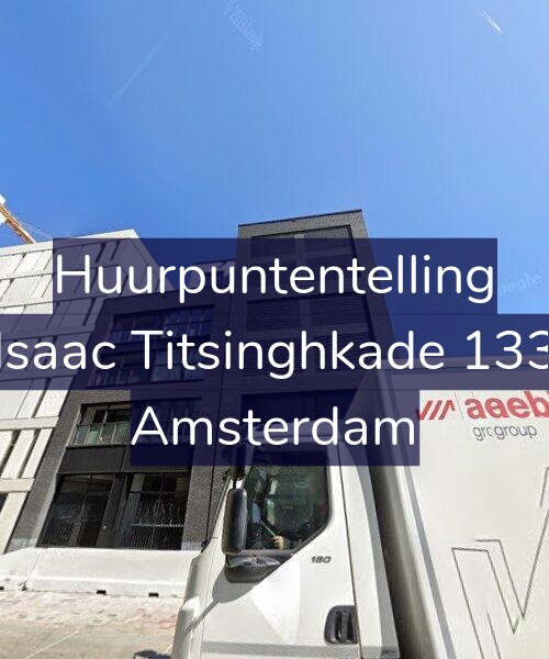 Foto gevel Huurpuntentelling voor Isaac Titsinghkade 133, Amsterdam