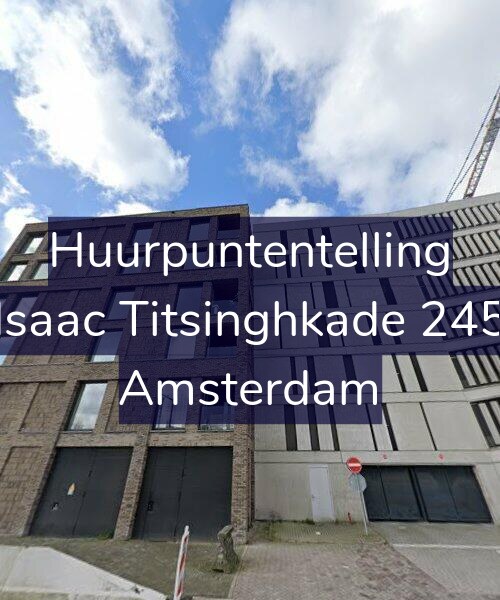 Foto gevel Huurpuntentelling voor Isaac Titsinghkade 245, Amsterdam