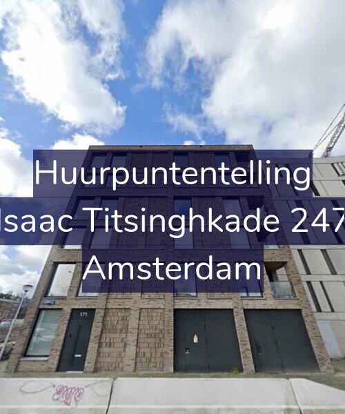 Foto gevel Huurpuntentelling voor Isaac Titsinghkade 247, Amsterdam
