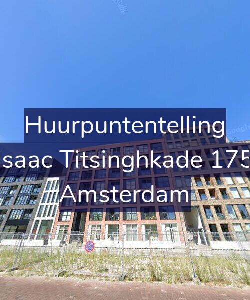 Foto gevel Huurpuntentelling voor Isaac Titsinghkade 175, Amsterdam